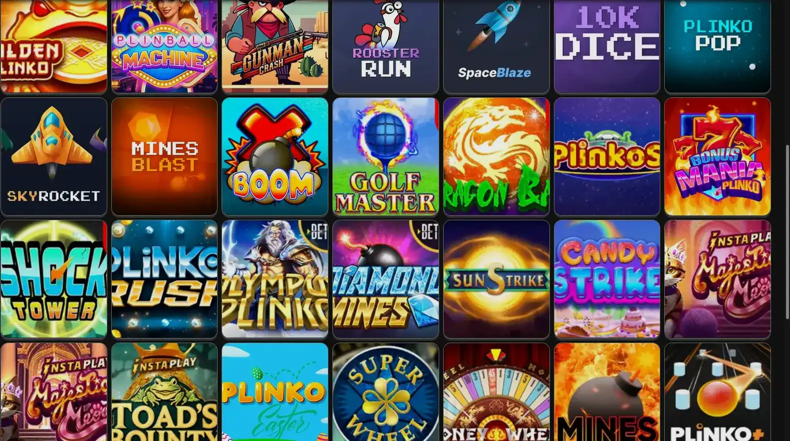 Турнирная таблица и гонки в казино Бабосс